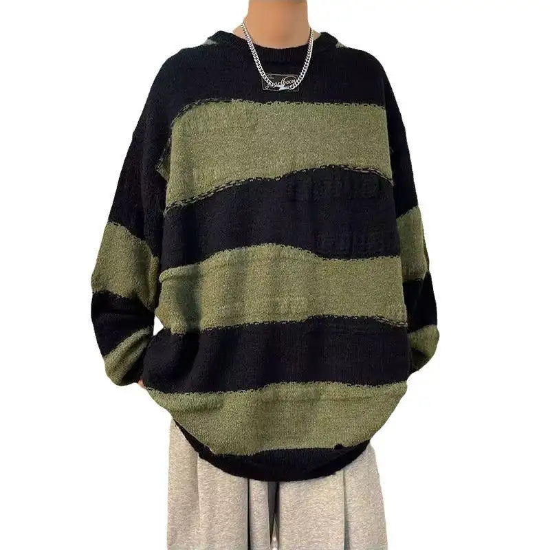 Simple All-match Round Neck Pullover Sweater