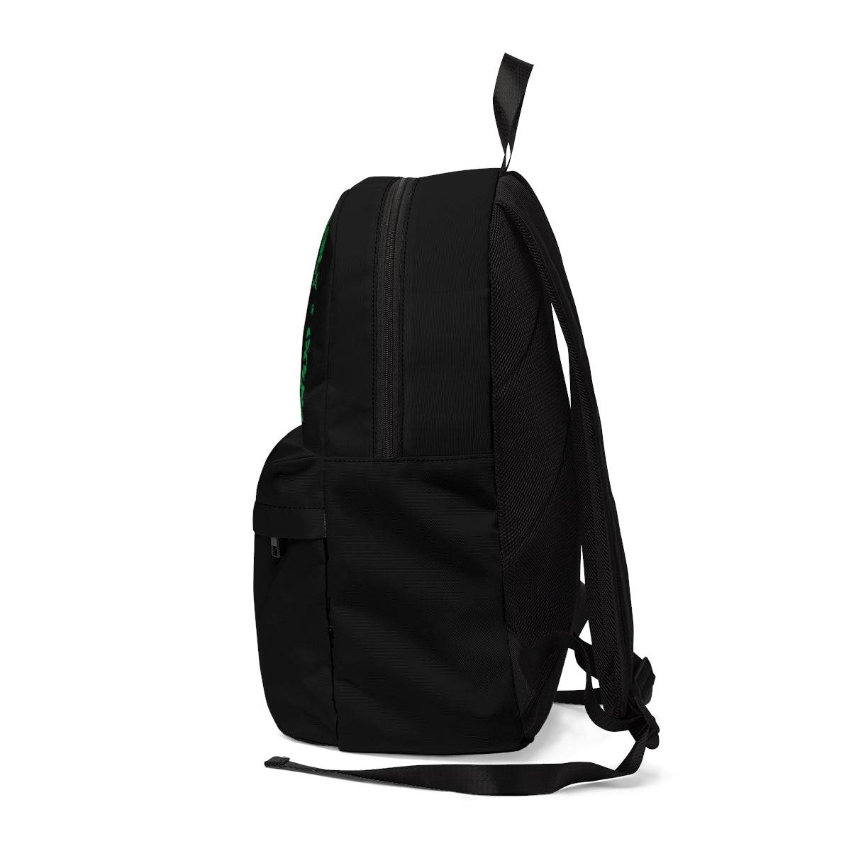 Good Vibes Only Emblem Black Weed Backpack