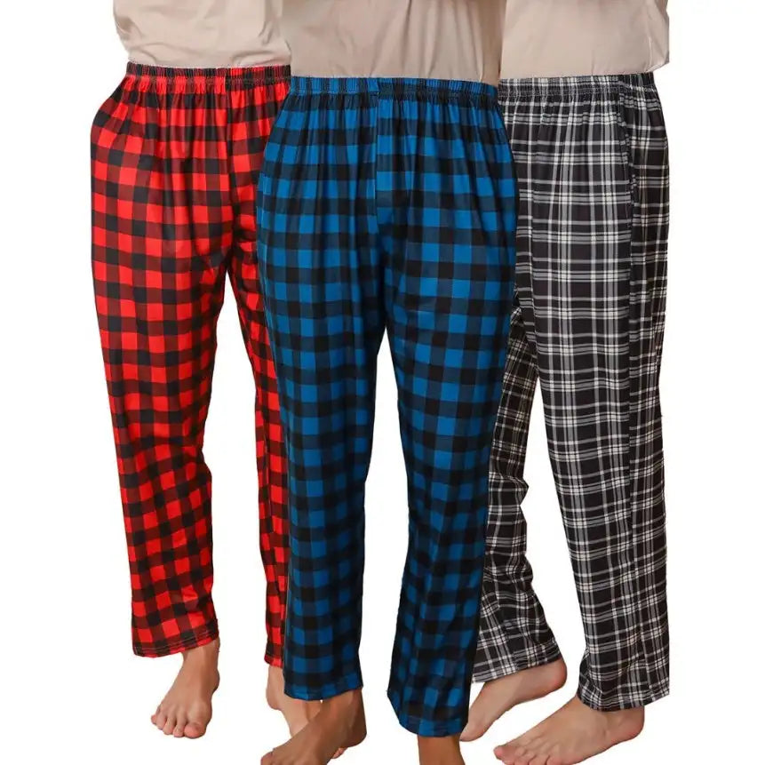 Ice Silk Fabric Single Stripe Pants Style