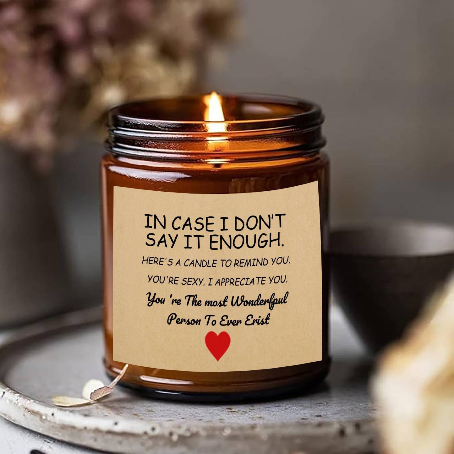 Appreciation Scented Candle - Perfect Gift for Nurses, Teachers, Mentors & More - Ideal for Birthdays, Retirement, Farewell & Christmas