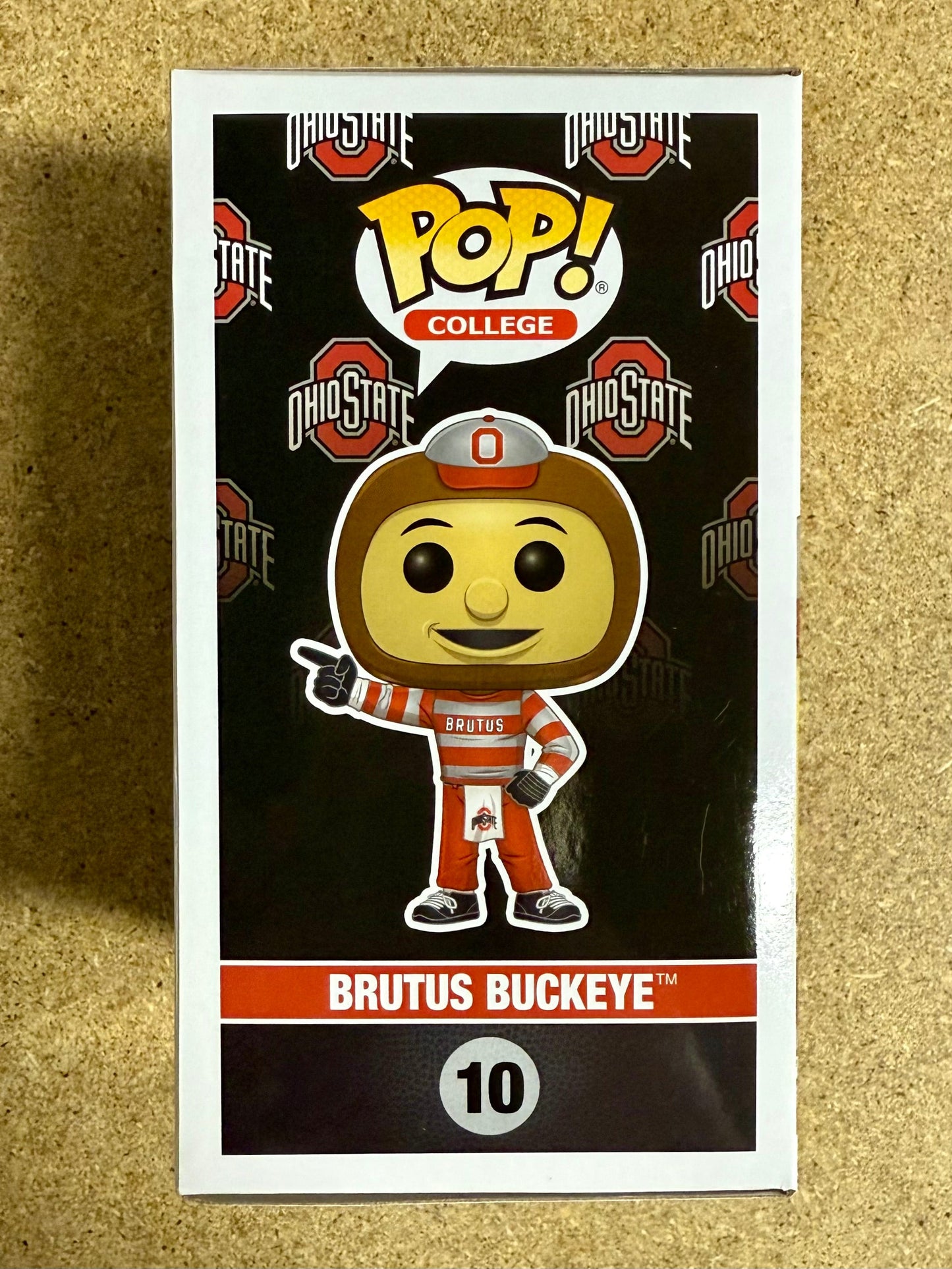 Will Allen Signed Ohio State Buckeye Mascot Funko Pop! #10 With JSA COA