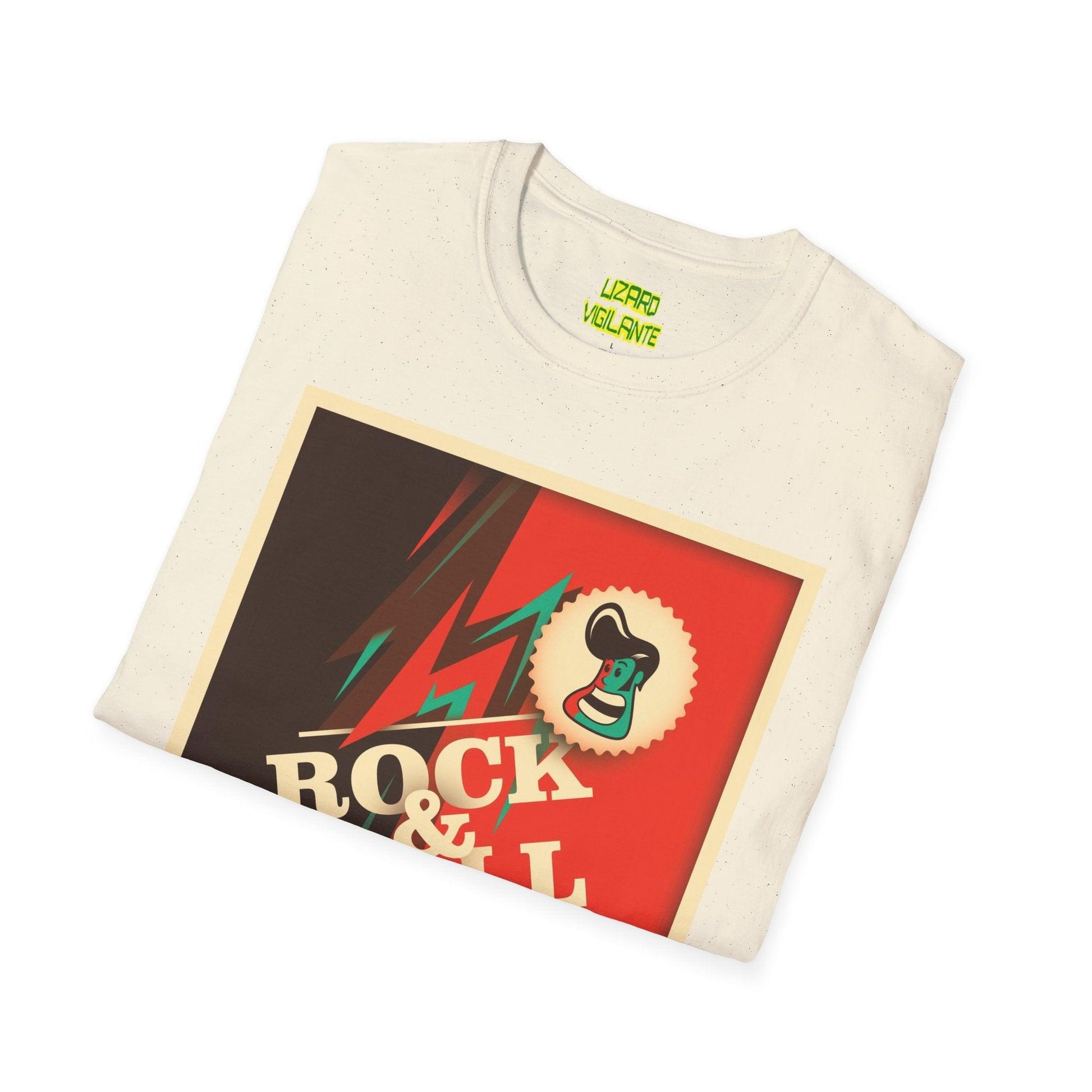 Rock & Roll Pomp Unisex Softstyle T-Shirt - Lizard Vigilante