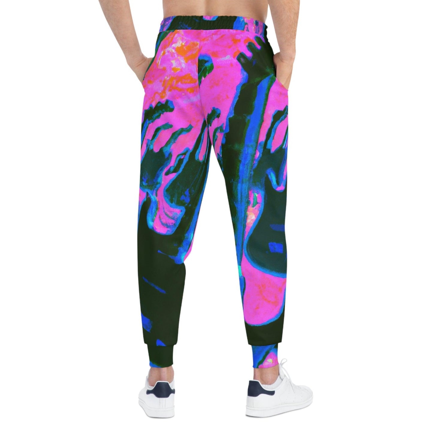 Beach Attack Athletic Joggers - Lizard Vigilante