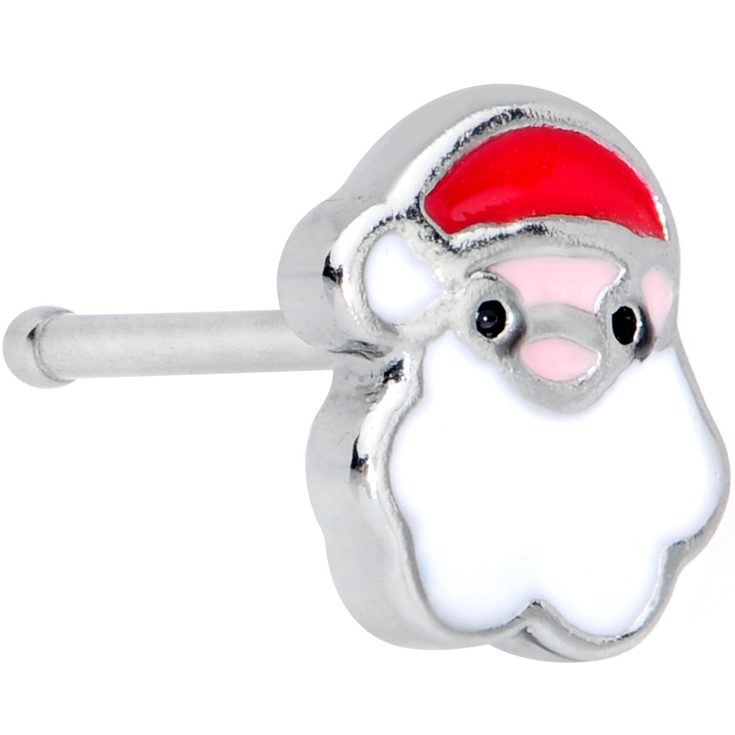 20G 1/4 Santa Claus Christmas Nose Bone