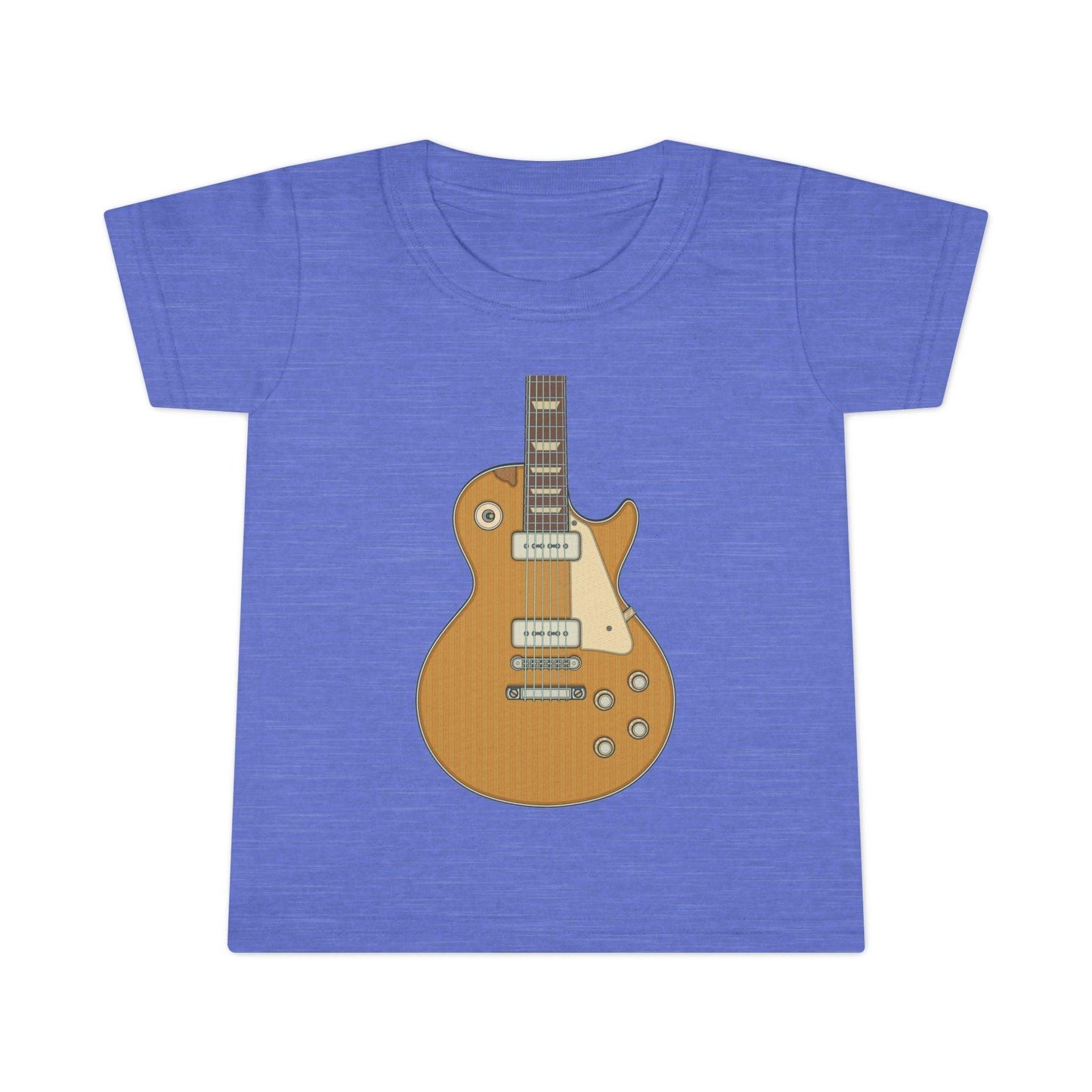 LP Electric Guitar Toddler T-shirt 2T-6T - Premium Kids clothes from Printify - Just $24.79! Shop now at Lizard Vigilante