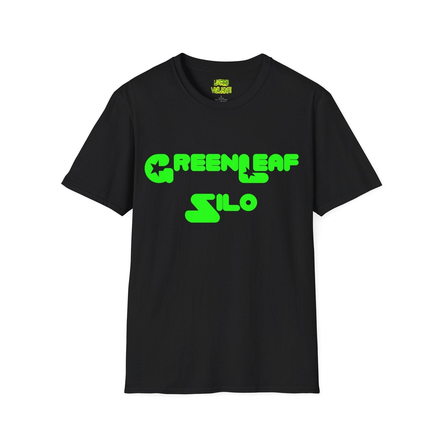 GreenLeaf Silo Starfont Unisex Softstyle T-Shirt - Lizard Vigilante