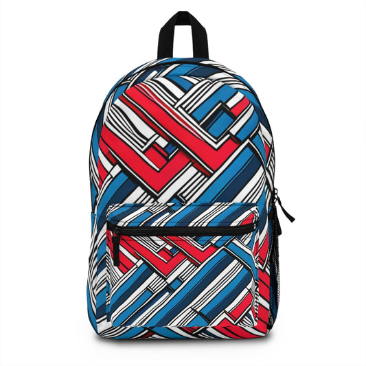 Geometric Patriot Backpack - Lizard Vigilante