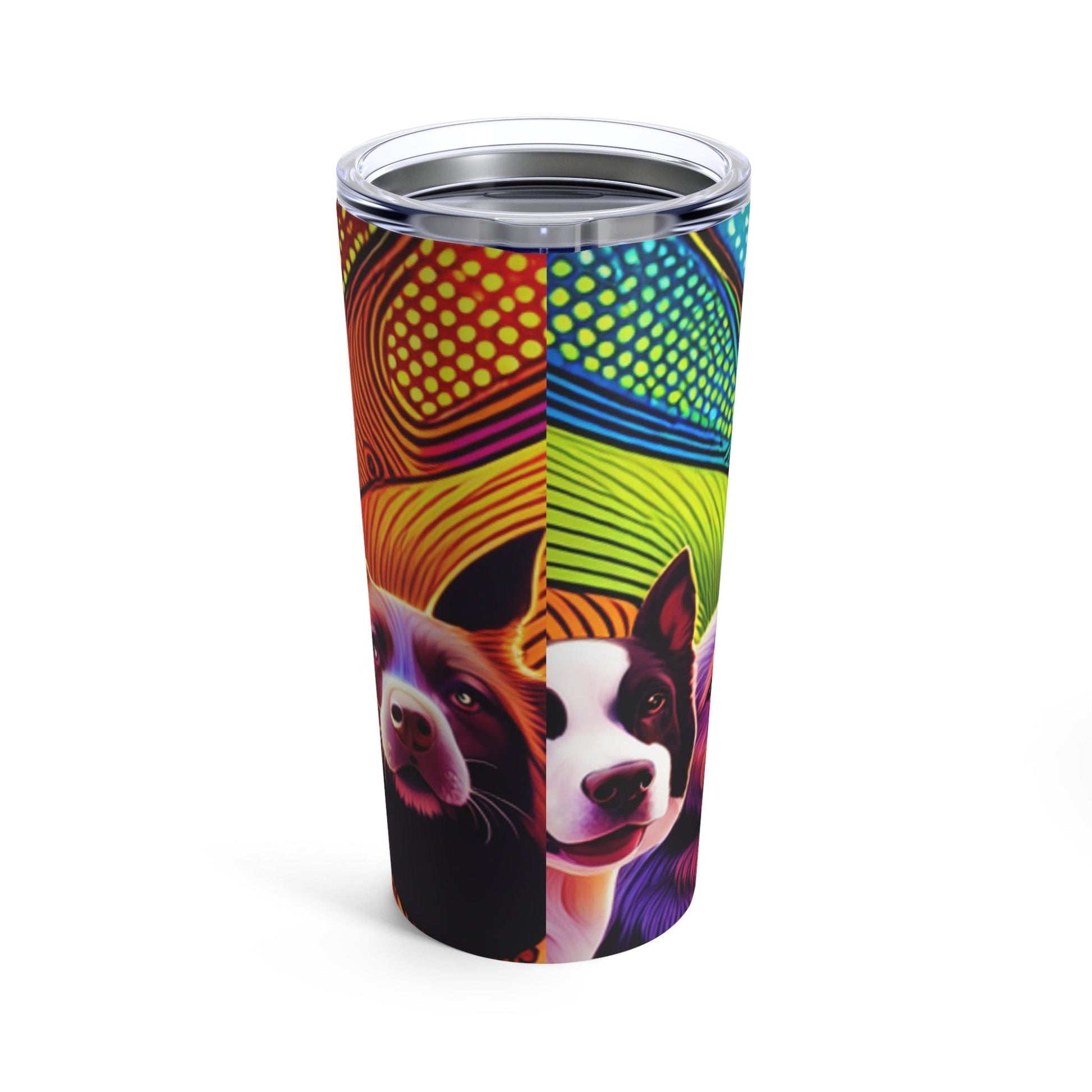 Dog Celebs Tumbler 20oz - Lizard Vigilante