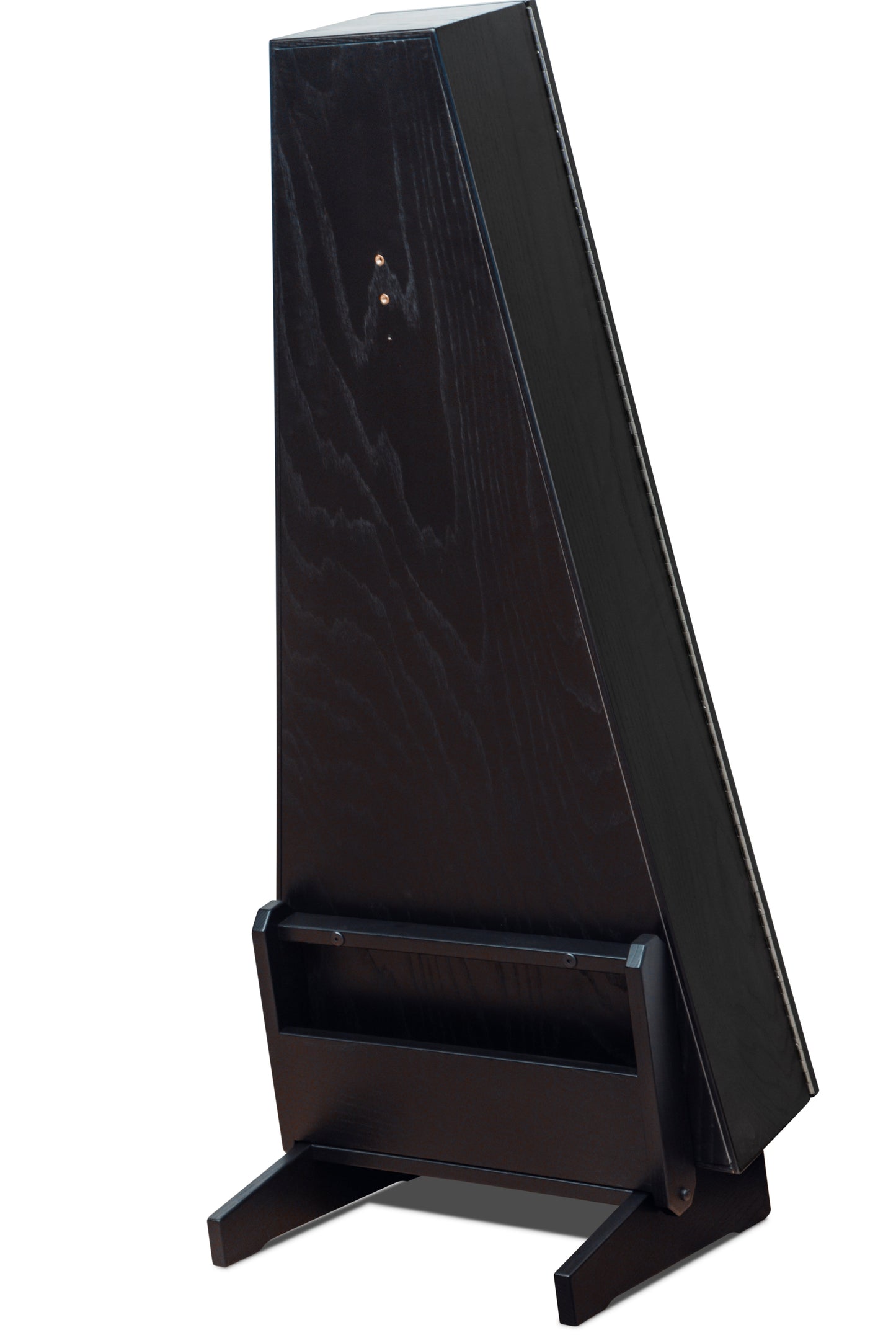 ClimaStand Triangle Humidor with Base - Northern White Ash with Piano Black