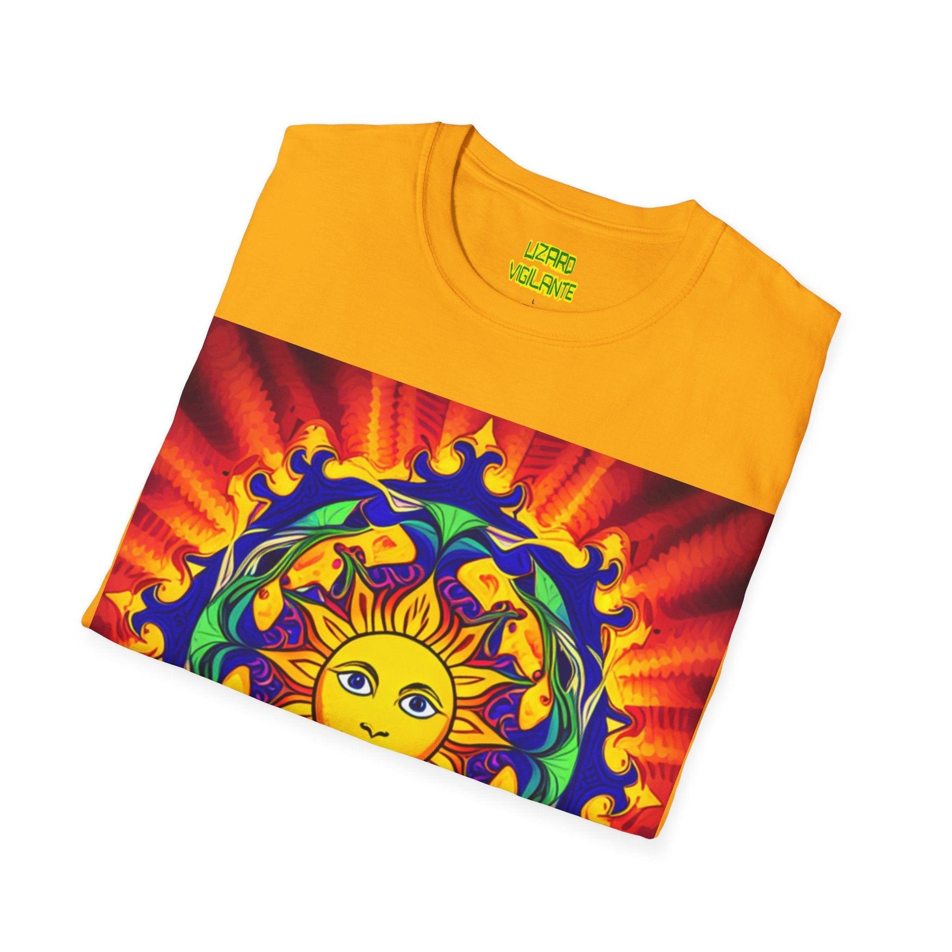 Sun Goddess Unisex Softstyle T-Shirt - Lizard Vigilante