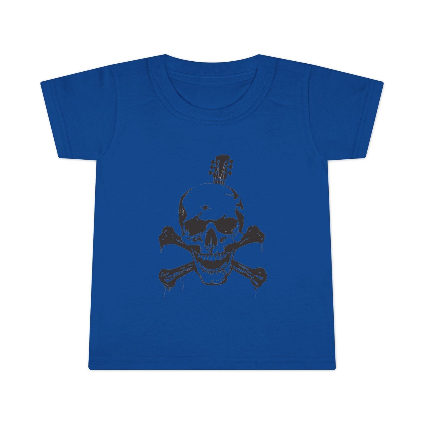 Guitar Skull Cross Bones Toddler T-shirt - Premium Kids clothes from Printify - Just $24.99! Shop now at Lizard Vigilante