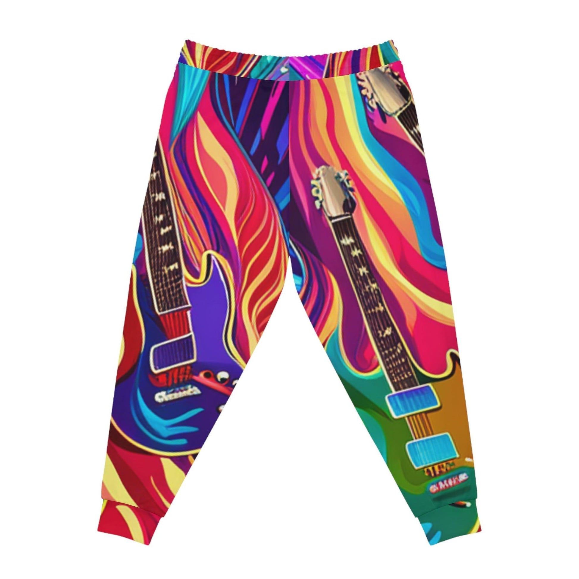 Psychedelic Things Athletic Joggers - Lizard Vigilante