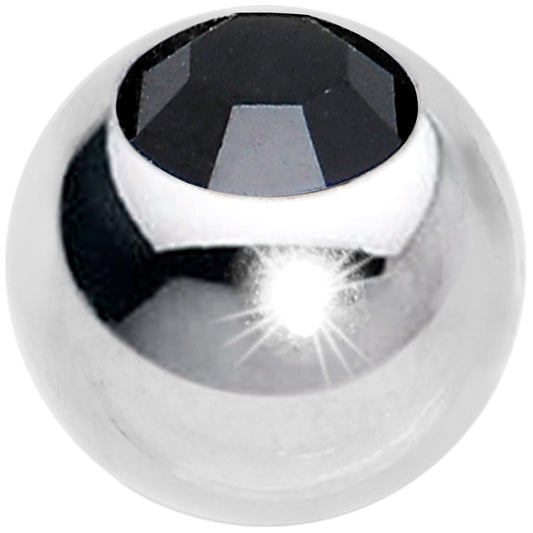 16G Black Gem 3mm Replacement Ball End