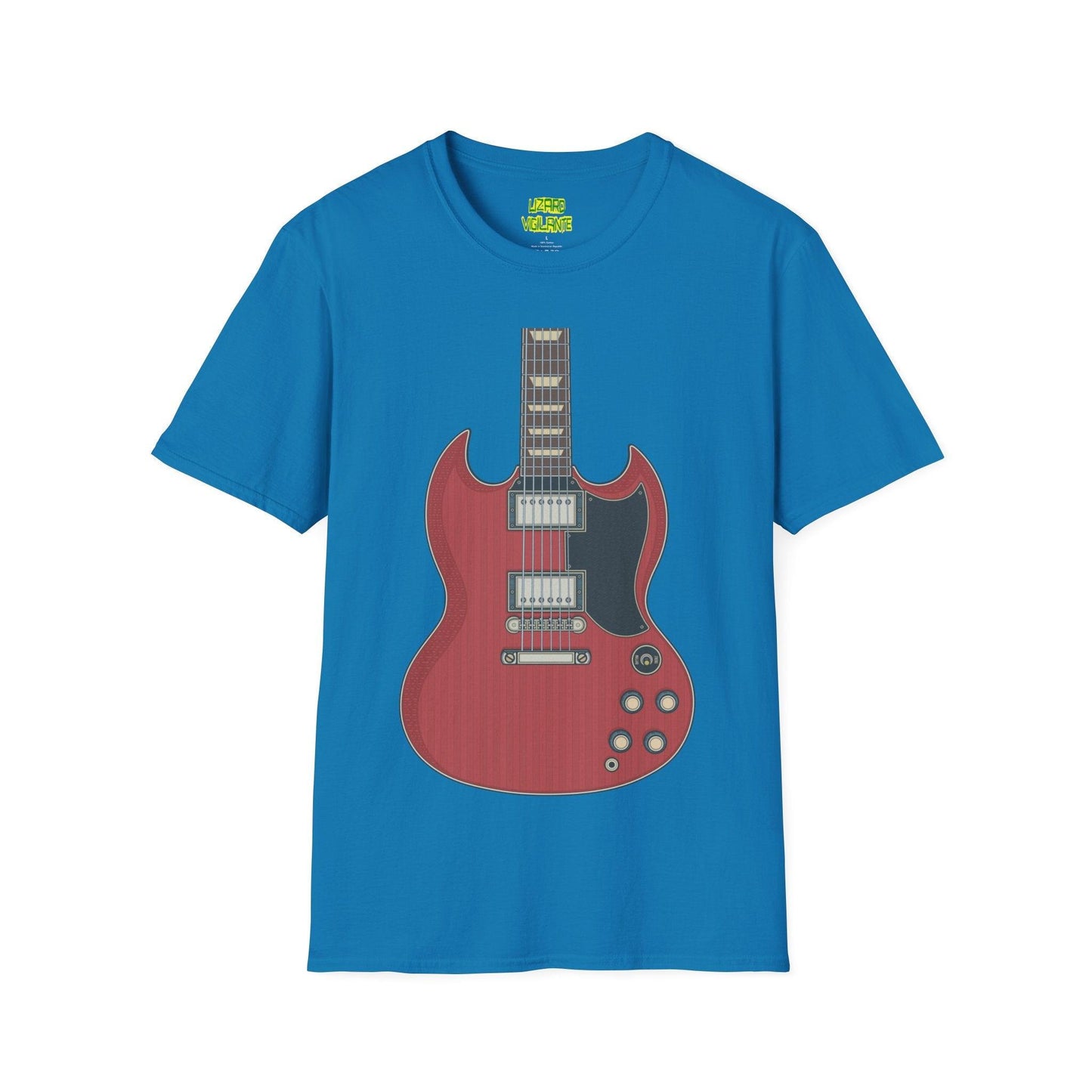 Iconic Red SG Unisex Softstyle T-Shirt - Lizard Vigilante