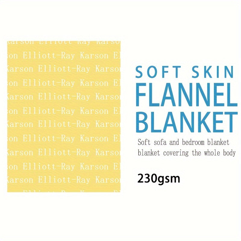 1pc Unique Customized Blanket - Soft, Cozy, Personalized Gift for Son, Daughter, Friend with Exclusive Name - Perfect Birthday, Holiday, Anniversary Present