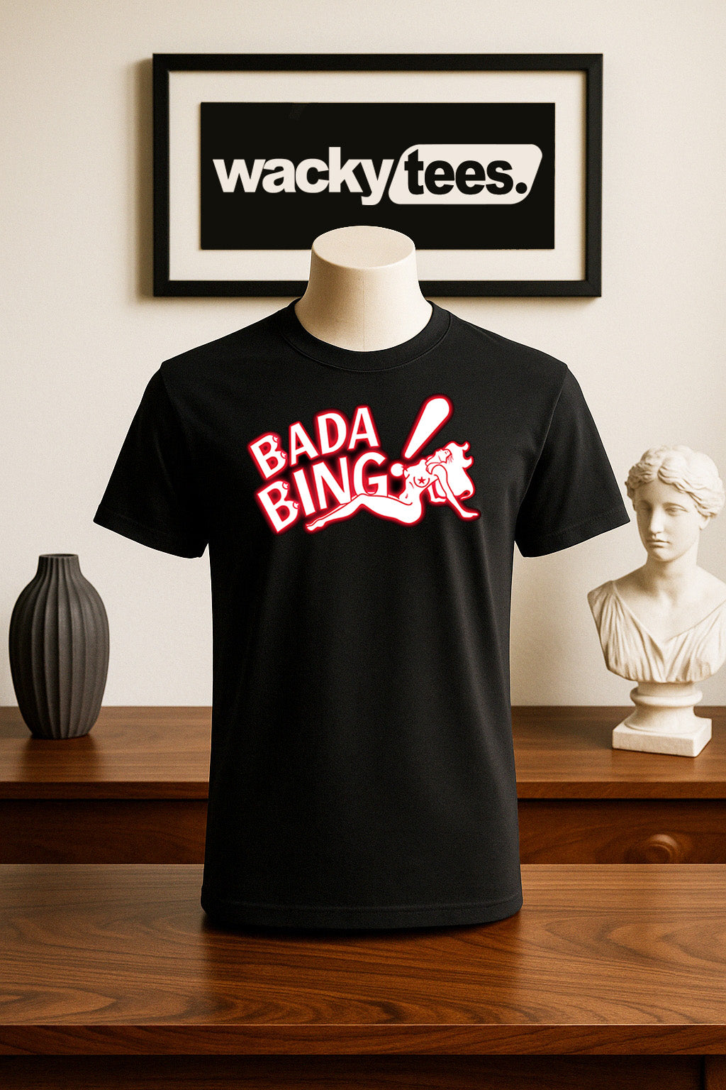 Bada Bing Gentlemens Club Graphic Tee Shirt