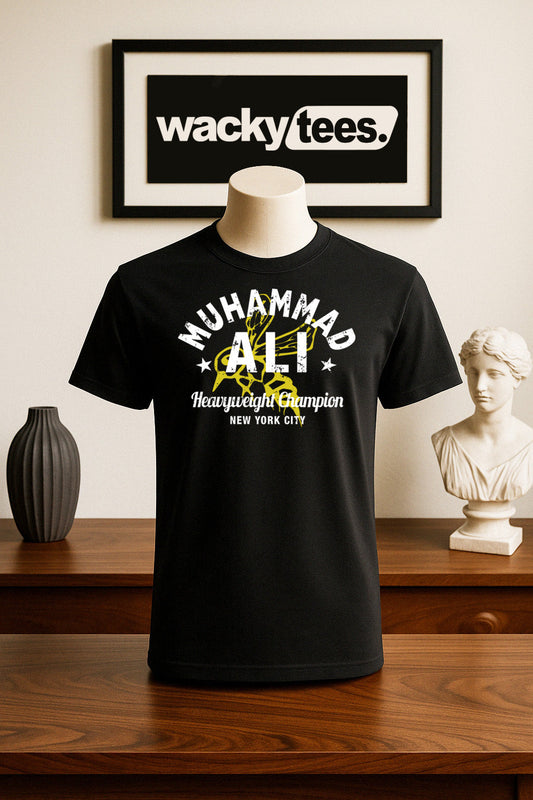 Muhammad Bee Ali Boxing Heavyweight Legend Champion Graphic Tee Shirt