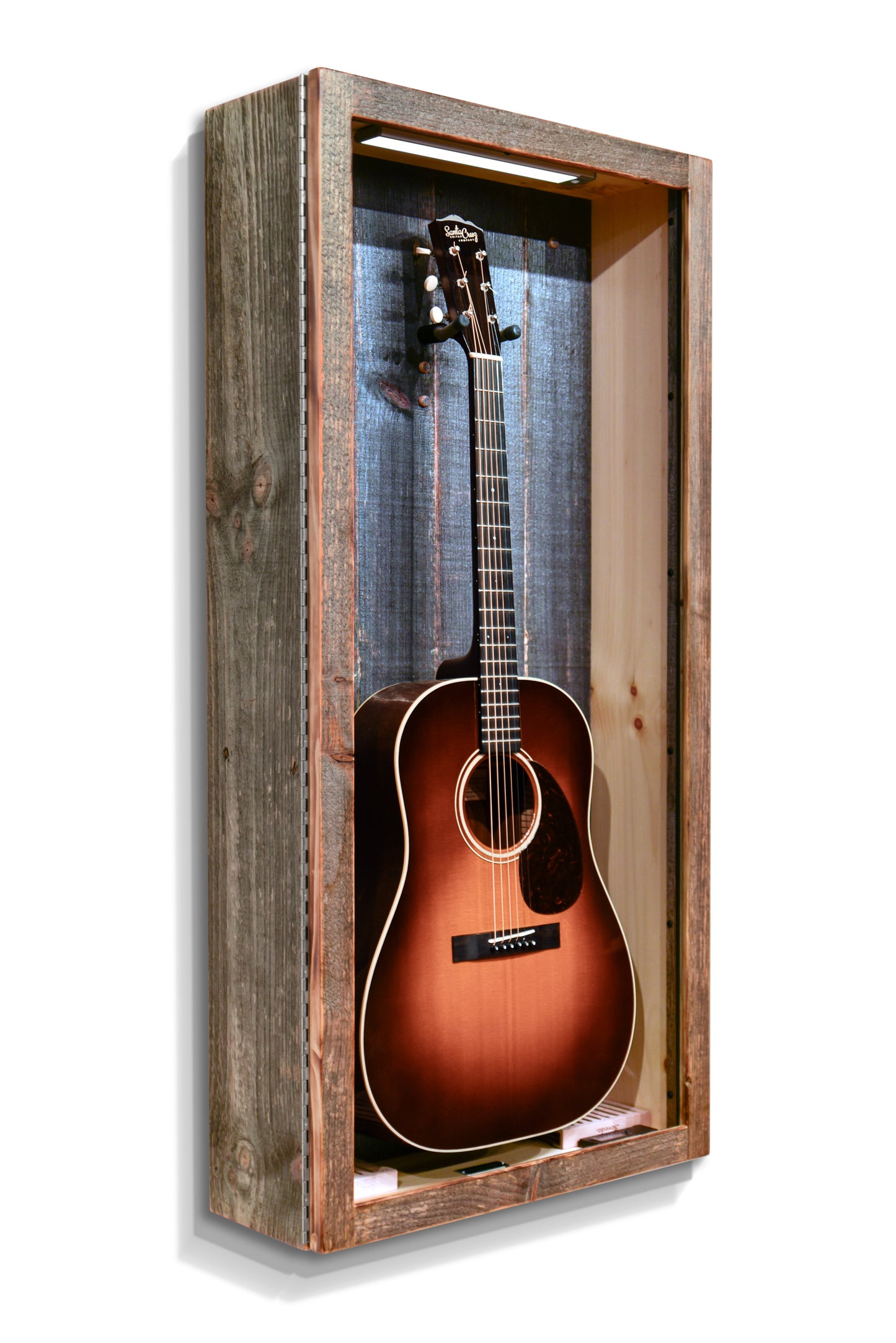 ClimaCase Rectangle Humidor - Reclaimed Barnwood (Grey)