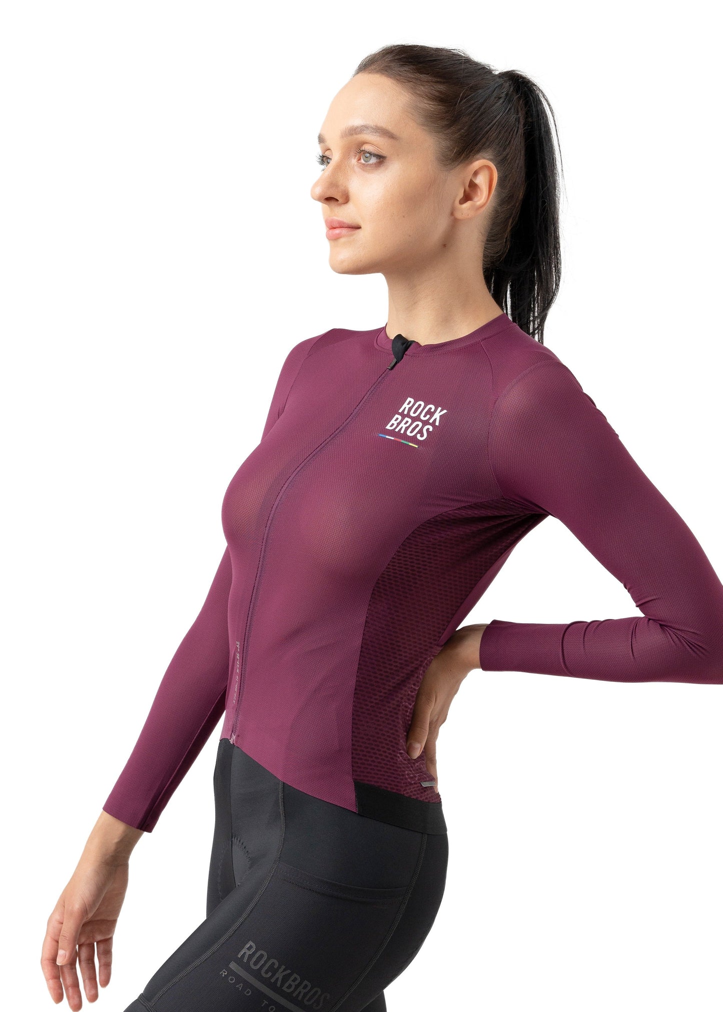ROCKBROS Road-to-Sky Women's Cycling Long-Sleeved Jersey