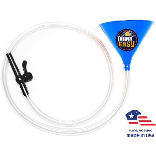 Social Distancing Beer Funnel with Valve - 6 ft.