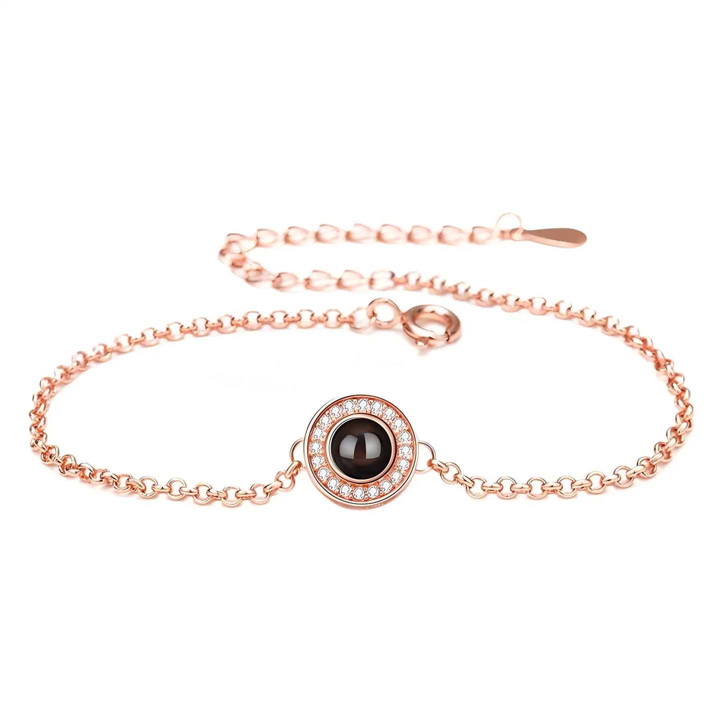 S925 Sterling Silver Disc Simple Design Bracelet