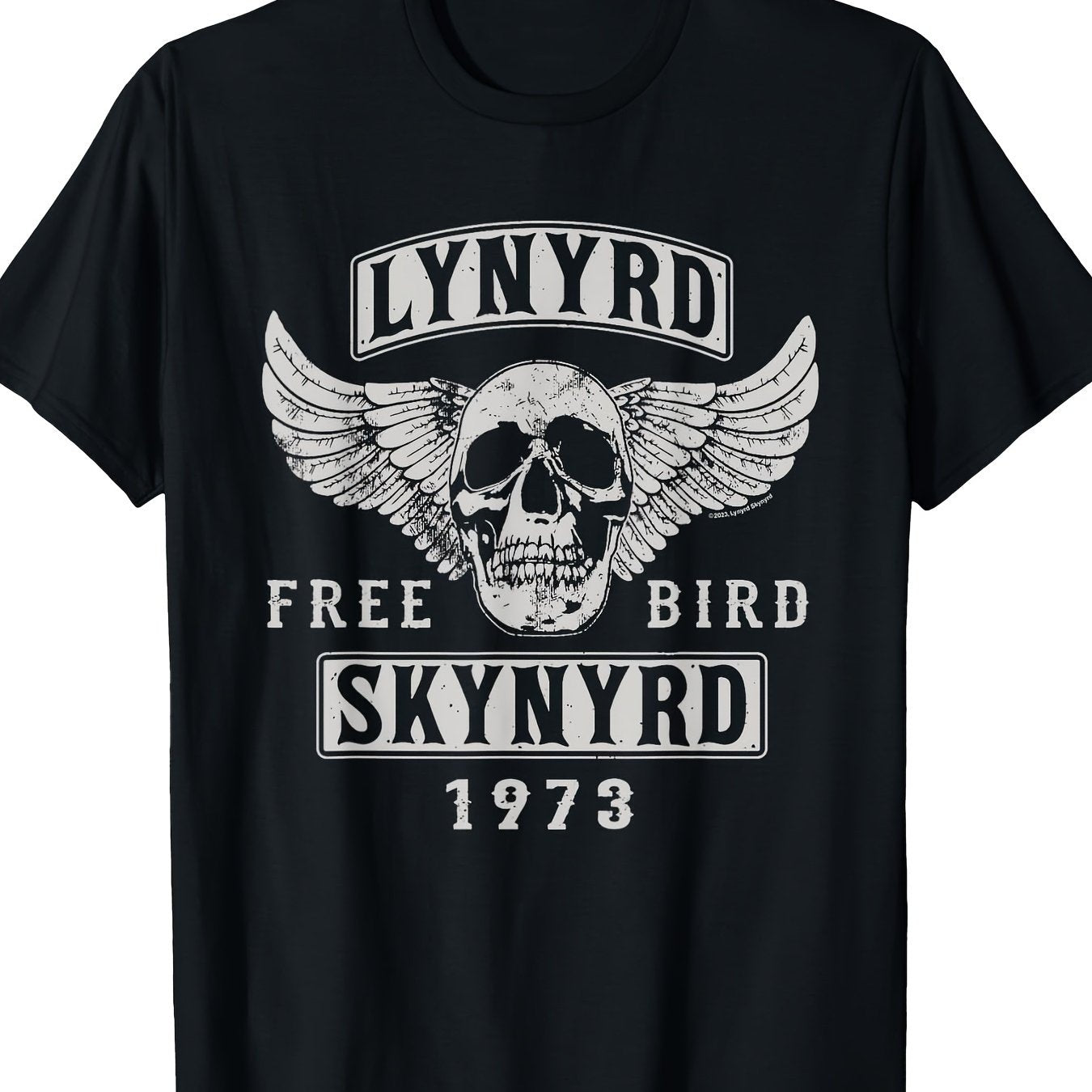 Free Bird Skynyrd Skull 1973 T-Shirt - Men's Street Style Tee - Premium T-Shirt from Lizard Vigilante - Just $26.99! Shop now at Lizard Vigilante