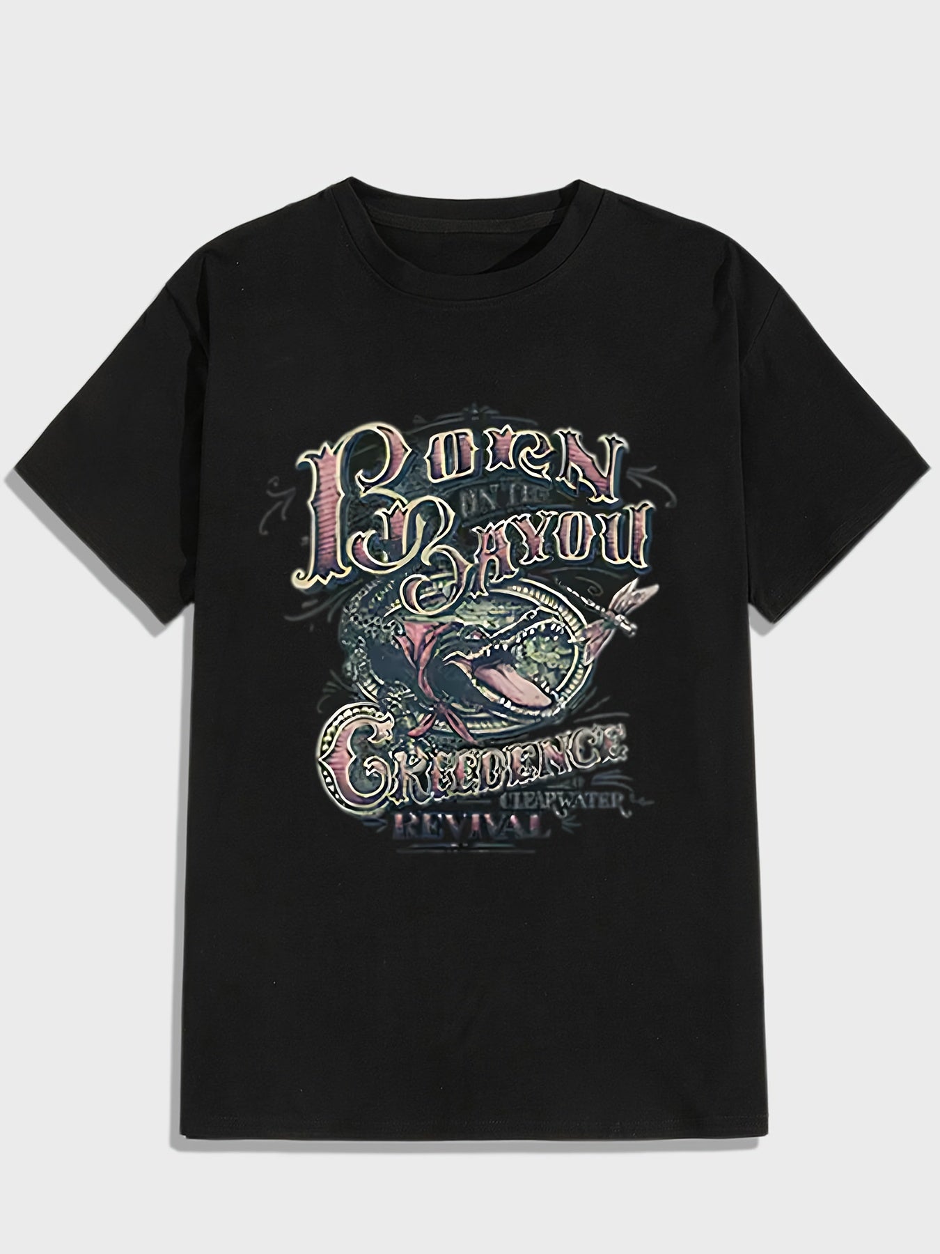 Creedence Clearwater Revival Vintage T-Shirt – Classic Rock Band Tee - Premium T-Shirt from Lizard Vigilante - Just $24.99! Shop now at Lizard Vigilante