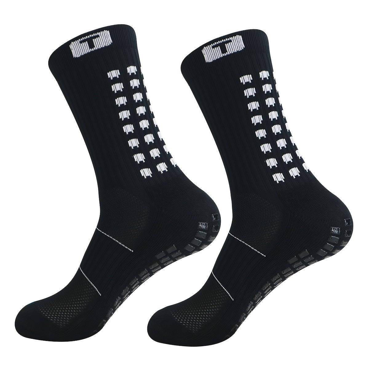 1pair Non-slip Sports Socks Football Socks Running Basketball Socks