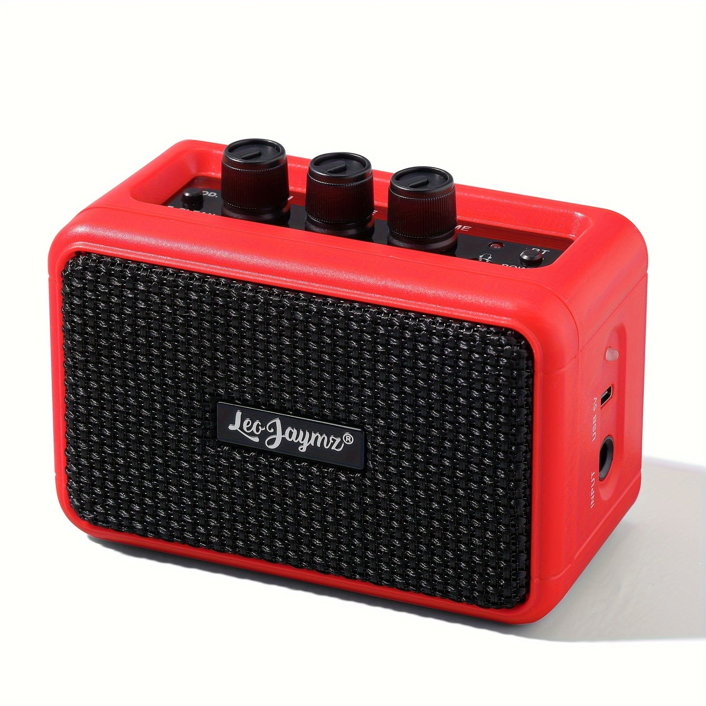 Leo Jaymz Electric Guitar Mini Amplifier - Portable 5W Practice Amp with Bluetooth Dual Speakers - Premium guitar amplifier from Lizard Vigilante - Just $42.99! Shop now at Lizard Vigilante