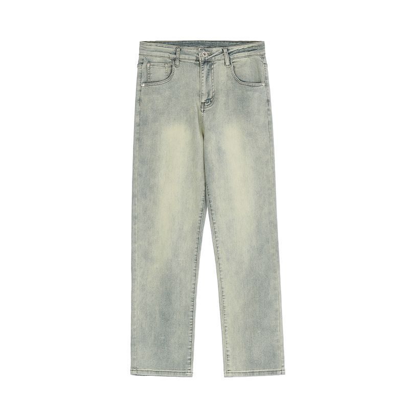 Youth Casual Male Straight-leg Denim