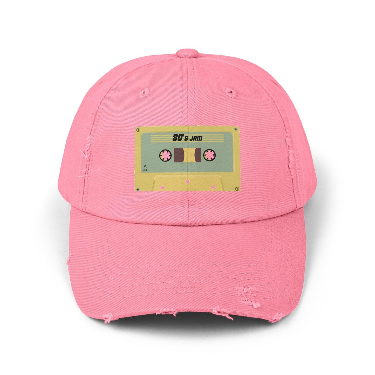 80s Jam Tape Unisex Distressed Cap - Lizard Vigilante