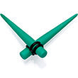 Green Matte Acrylic Straight Taper Set 2G to 00G