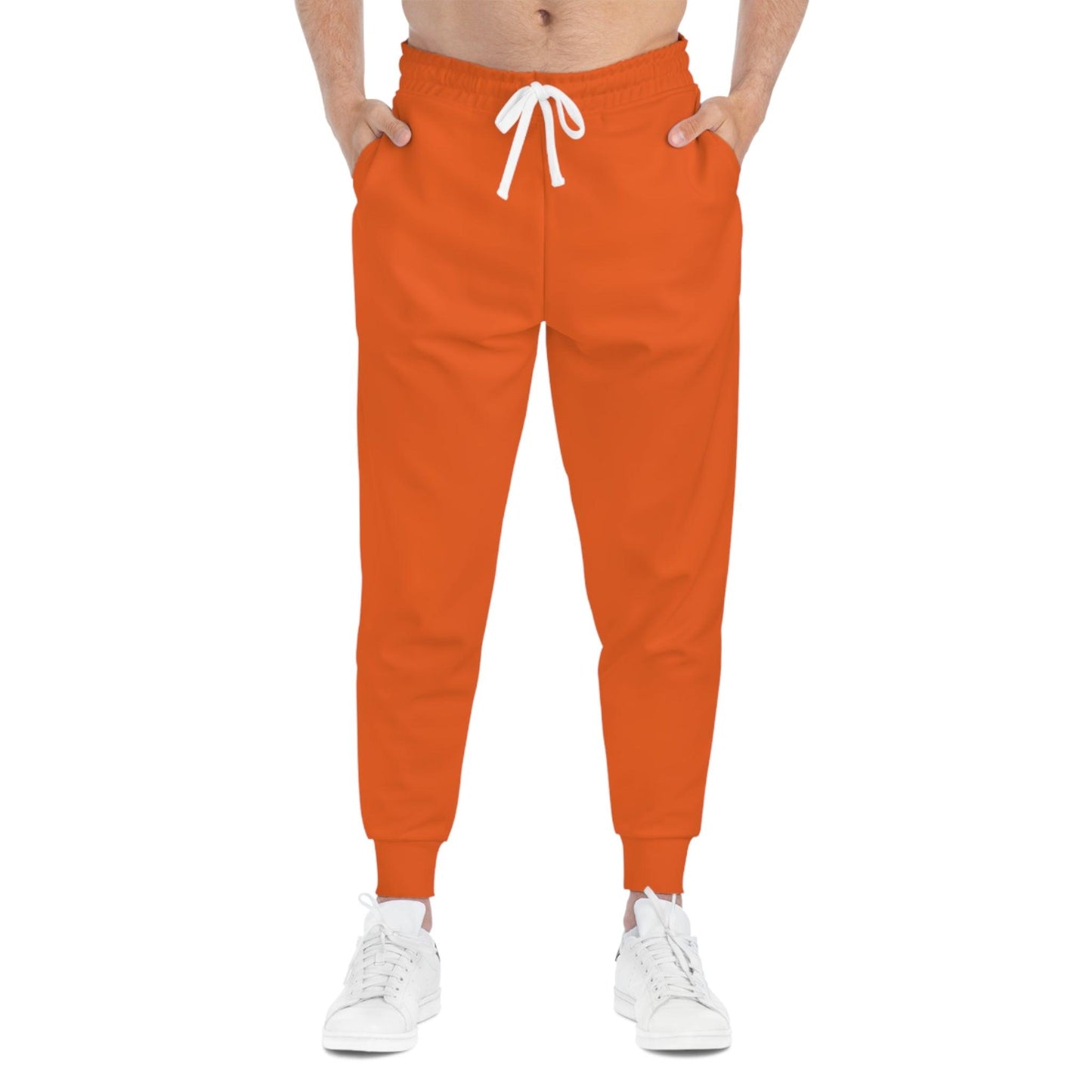 Comfortable Athletic Joggers - Orange - Lizard Vigilante