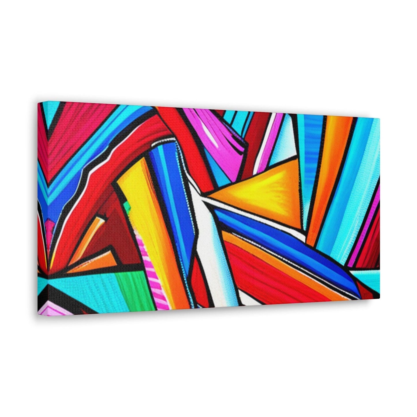 Geometrocide Canvas Gallery Wraps by Lizard Vigilante - Lizard Vigilante