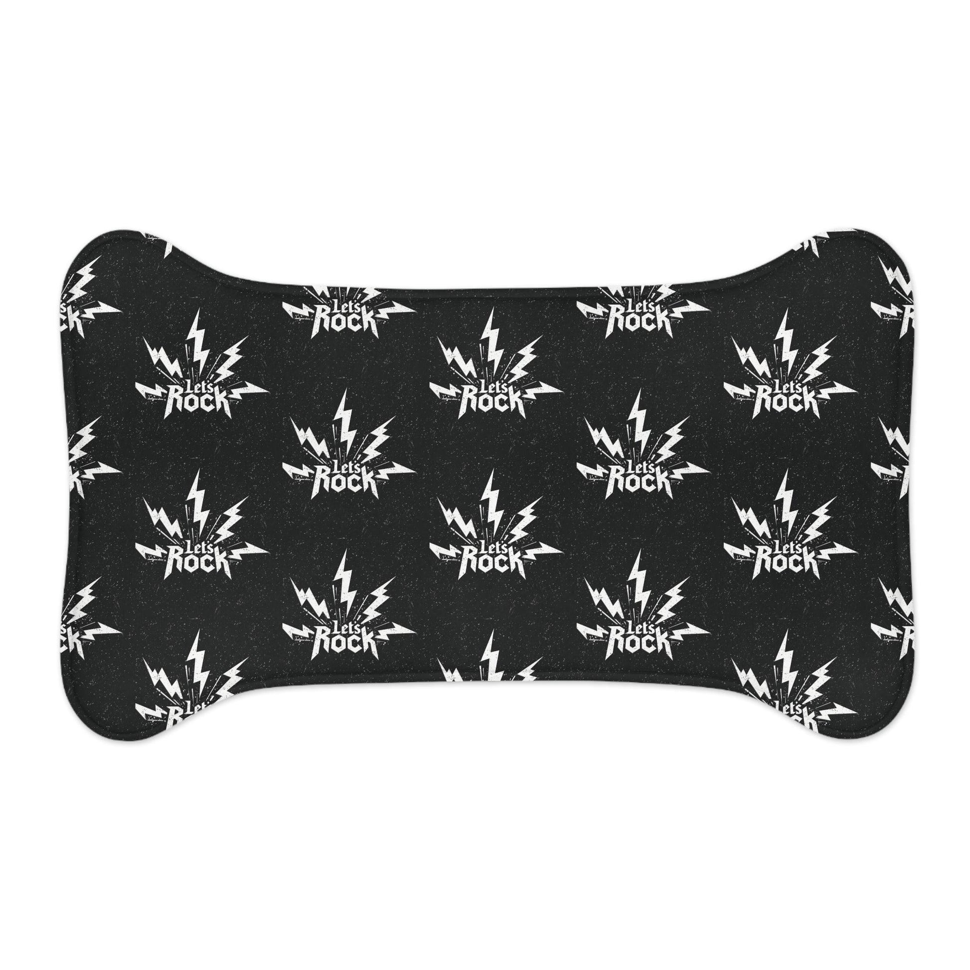 Let's Rock! Pet Feeding Mats - Lizard Vigilante