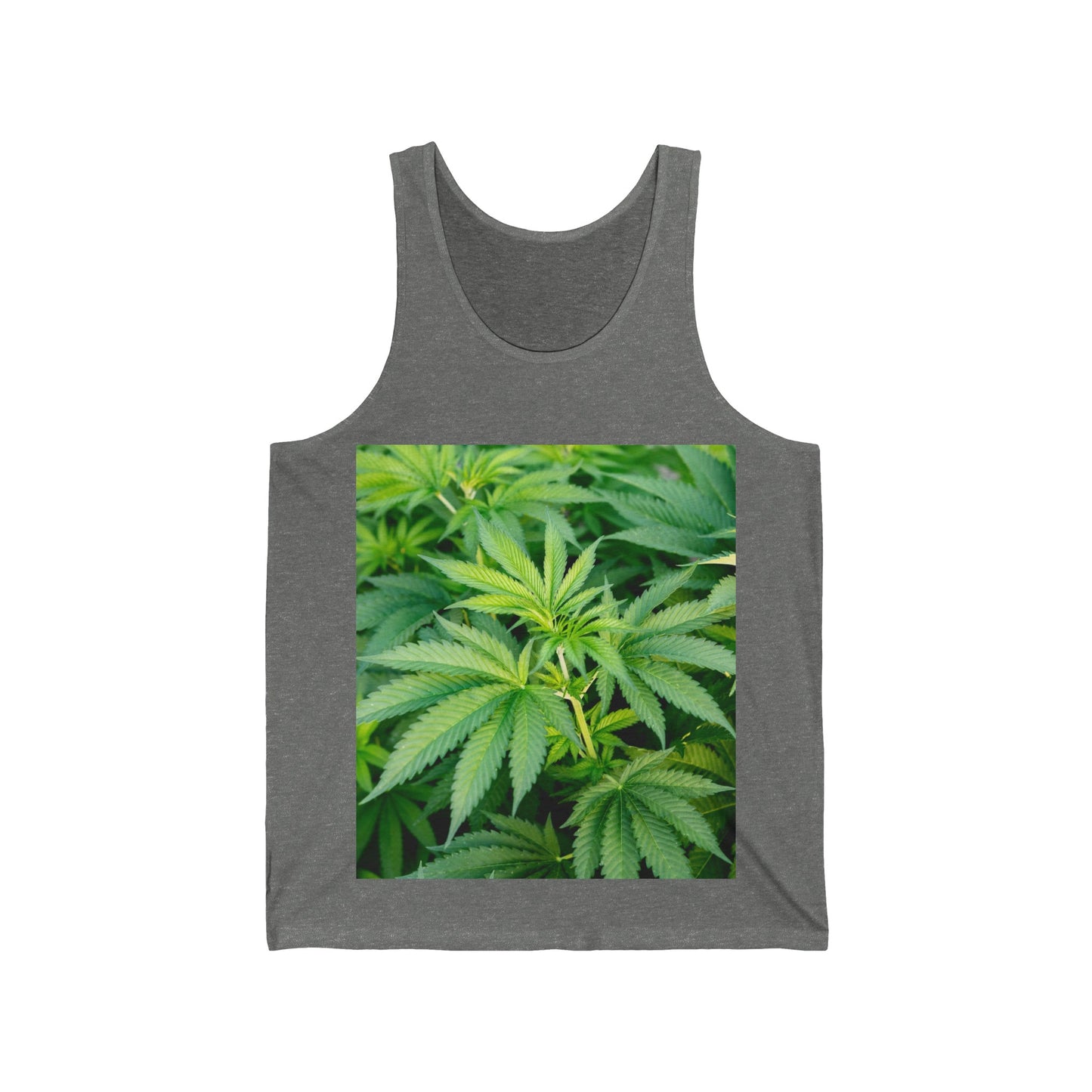 Weed Unisex Jersey Tank Funny Pot Tanktop - Lizard Vigilante