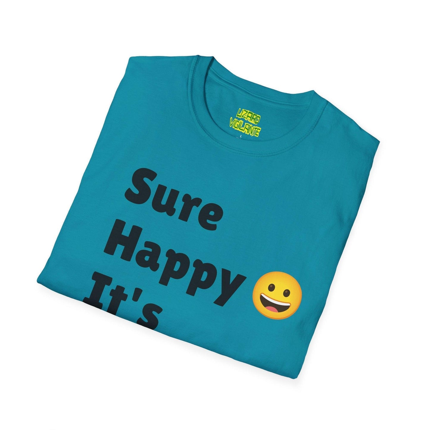 Sure Happy It's Thursday Unisex Softstyle T-Shirt - Lizard Vigilante