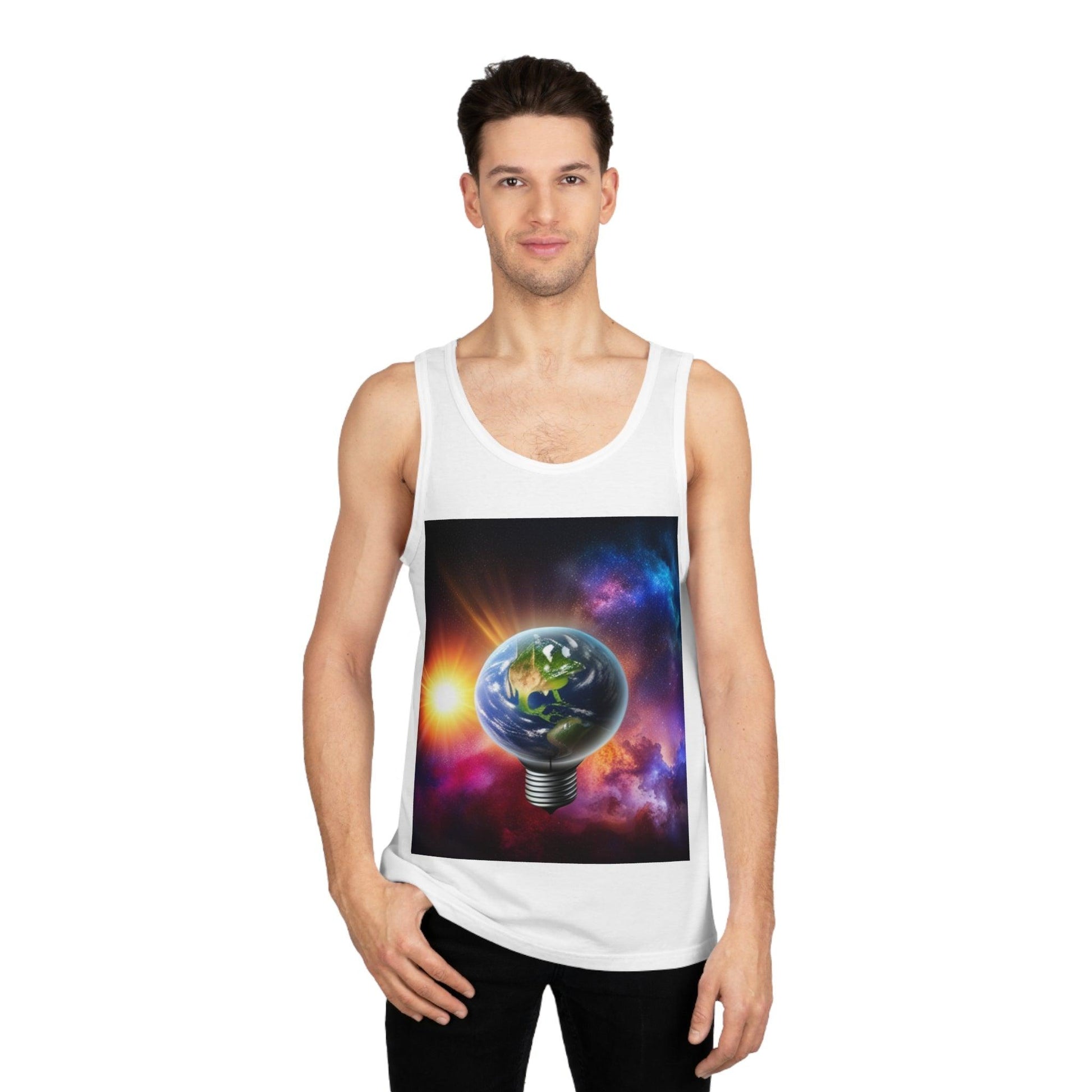 The Idea Unisex Softstyle™ Tank Top - Lizard Vigilante