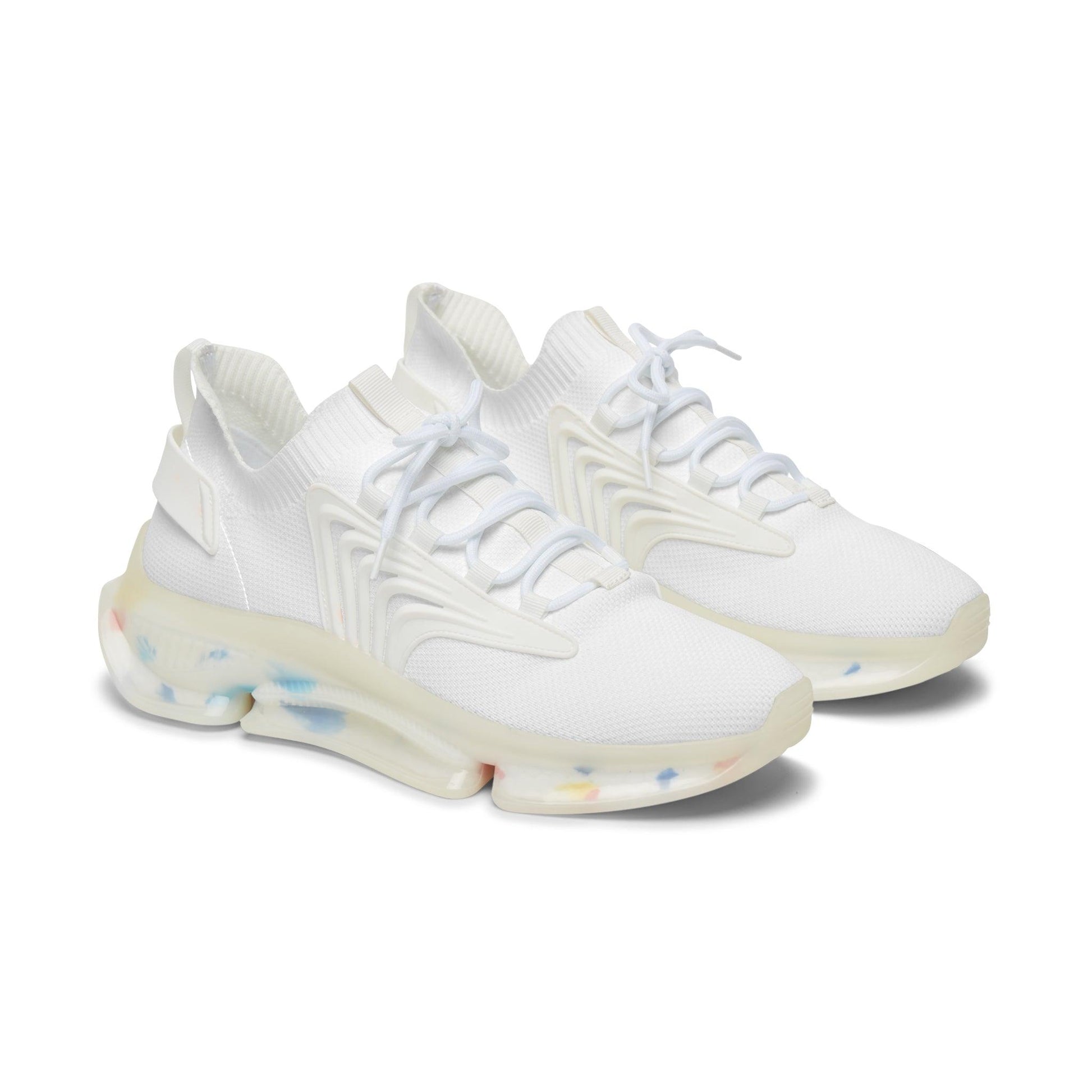 Women's Mesh Sneakers - White - Premium Shoes from Printify - Just $59.99! Shop now at Lizard Vigilante