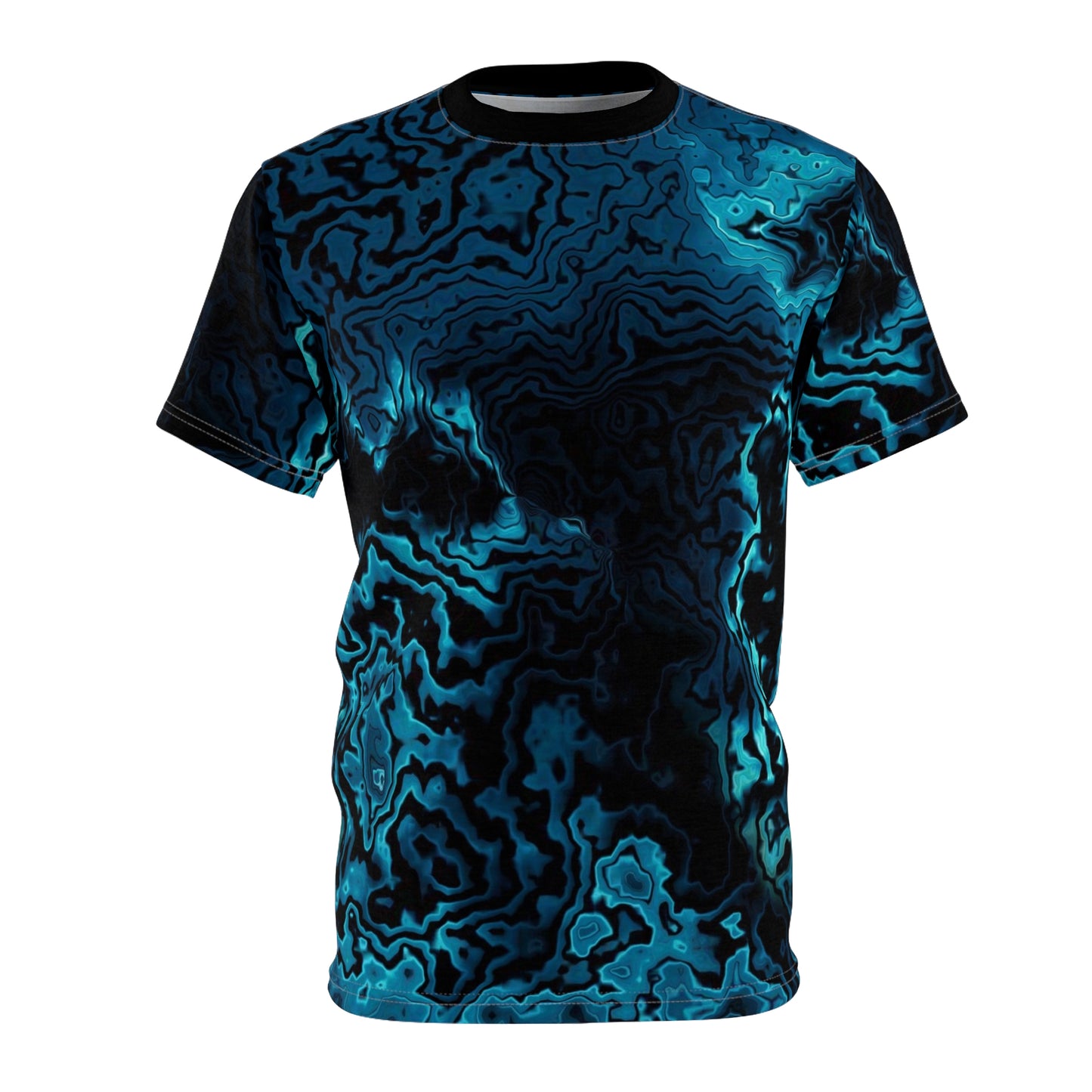 Black & Blues Rock Design Unisex Tee - Lizard Vigilante