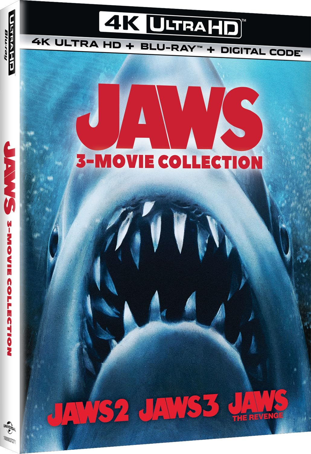 Jaws - 3-Movie Collection [4K Ultra HD + Blu-ray + Digital]