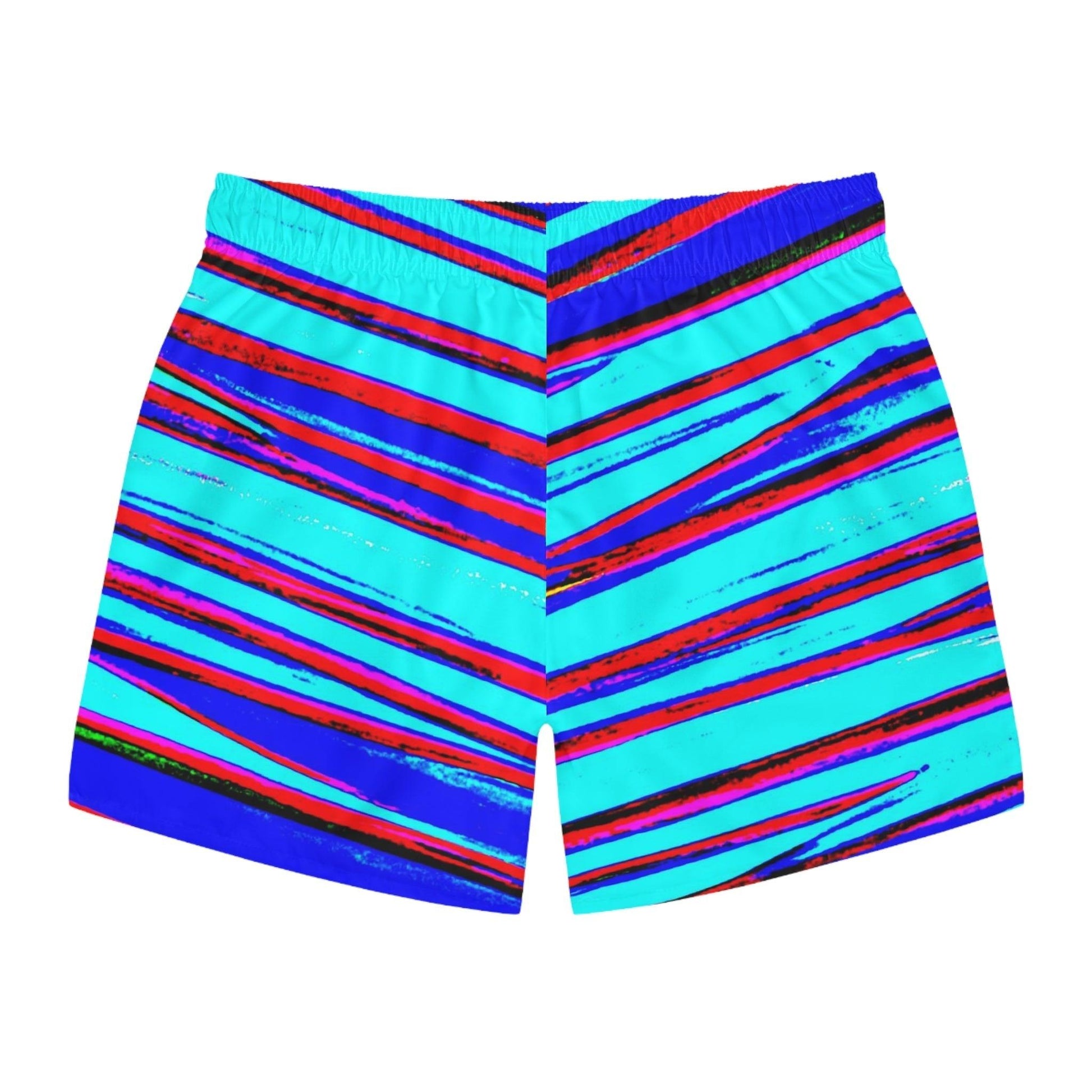 Strips Swim Trunks - Lizard Vigilante