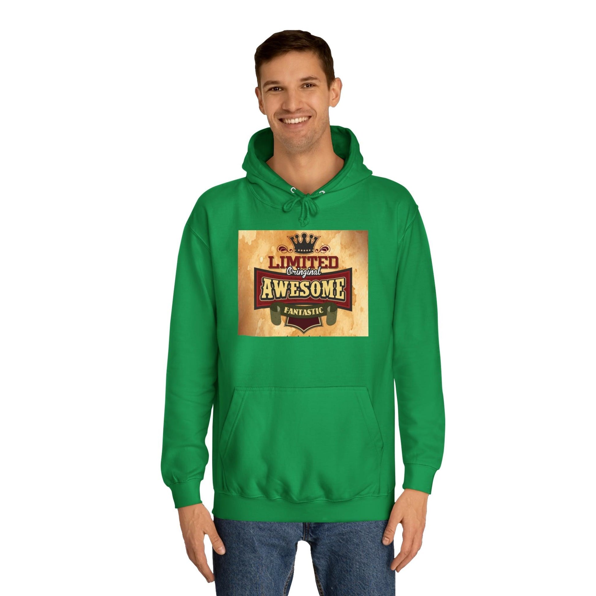 LOAF Unisex College Hoodie - Lizard Vigilante