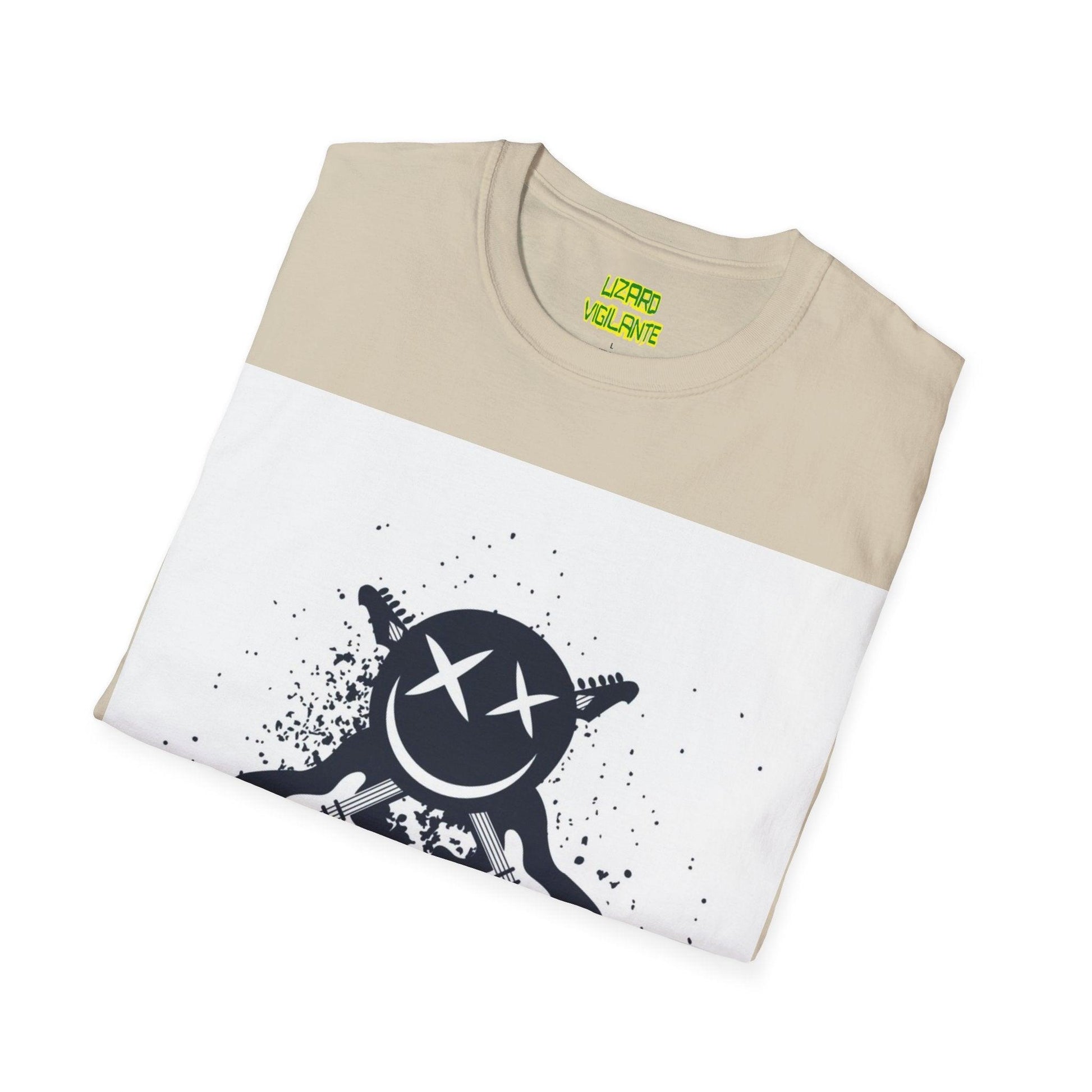 Smiley Rock Festival Unisex Softstyle T-Shirt - Lizard Vigilante