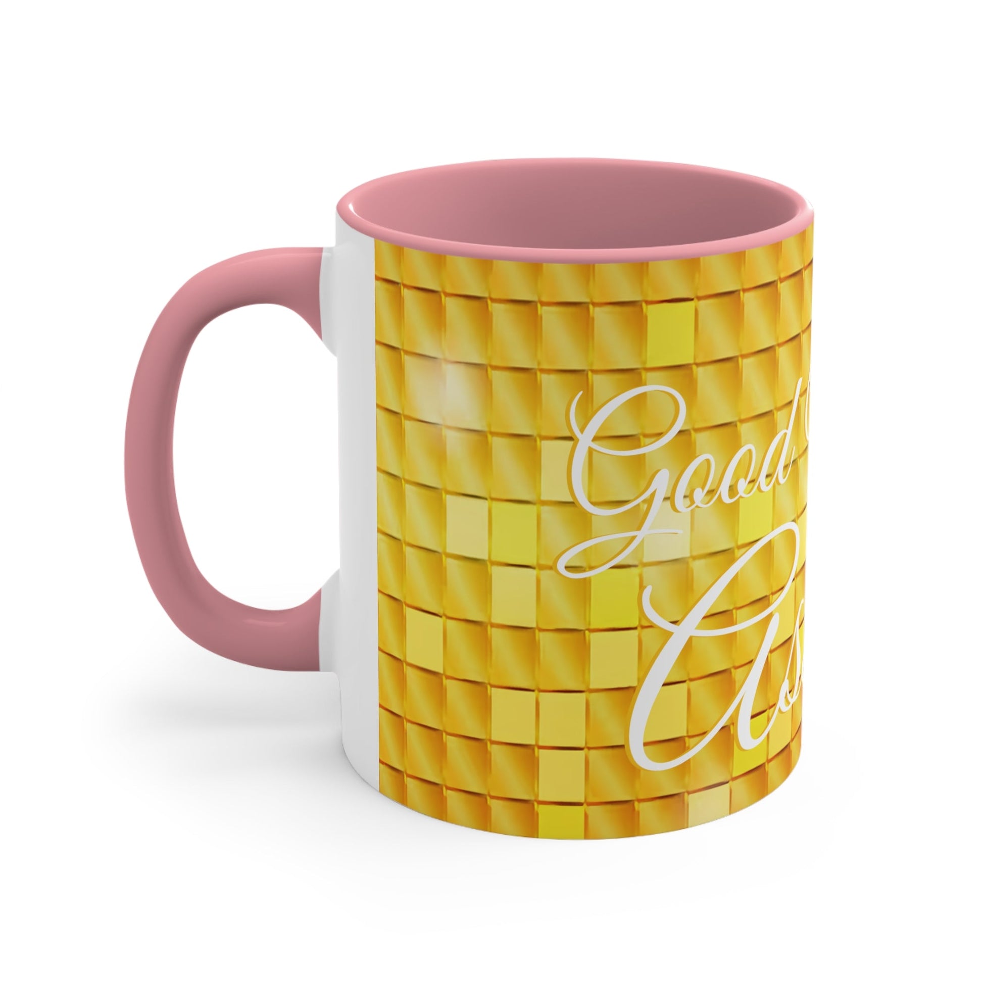 Golden Good Morning Asshole Accent Coffee Mug, 11oz - Lizard Vigilante