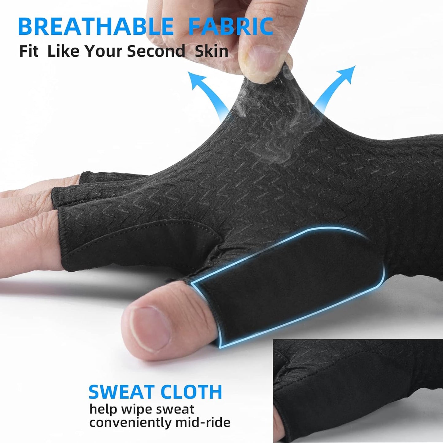 ROCKBROS Cycling Gloves  Anti-Slip Breathable