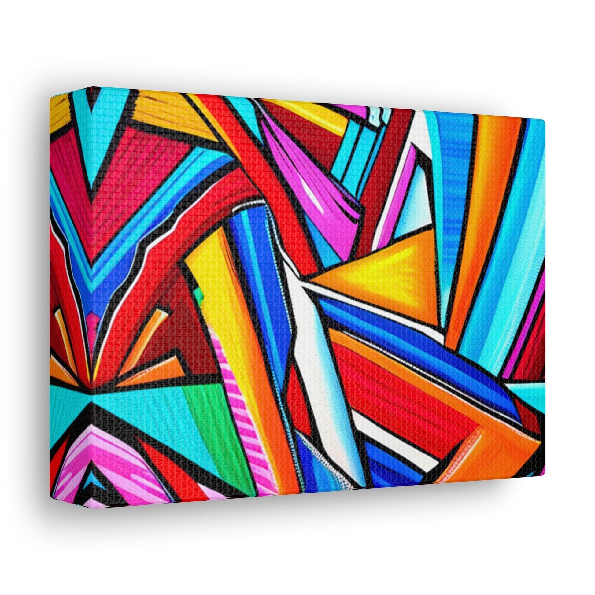 Geometrocide Canvas Gallery Wraps by Lizard Vigilante - Lizard Vigilante