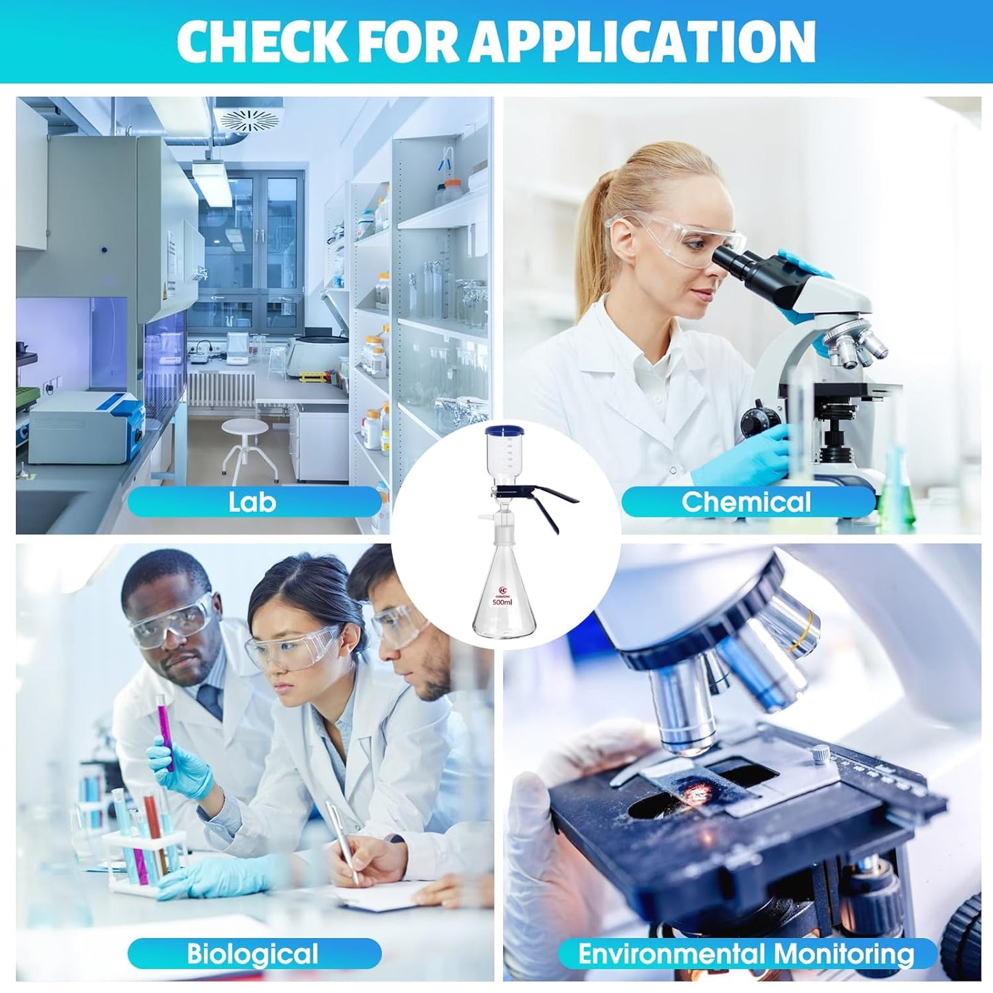 Complete Precious Metal Filtration Kit – Vacuum Filtration System + 94mm Filter Papers