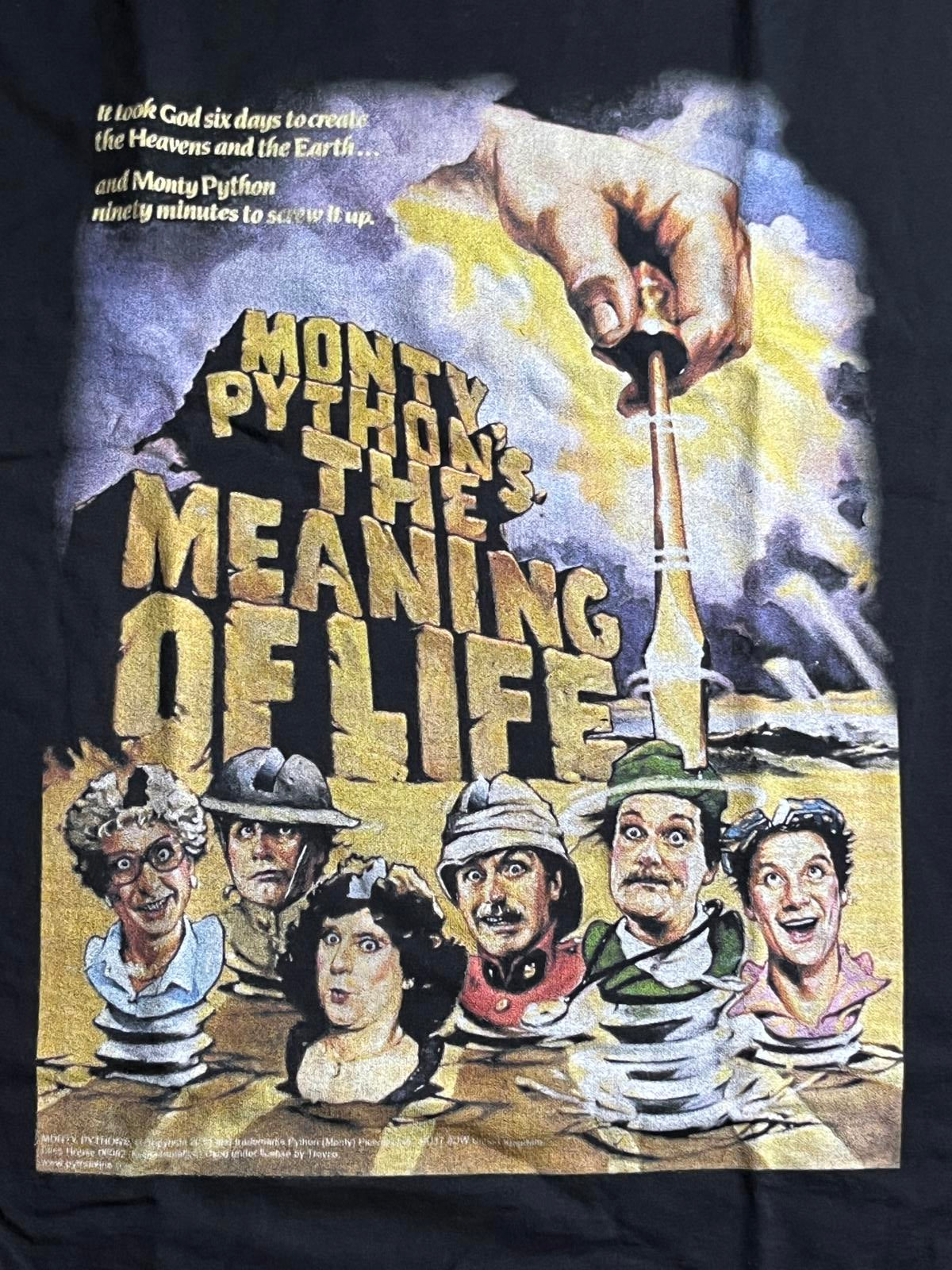 T-shirt Monty Python Movie Meaning of Life T-Shirt - M