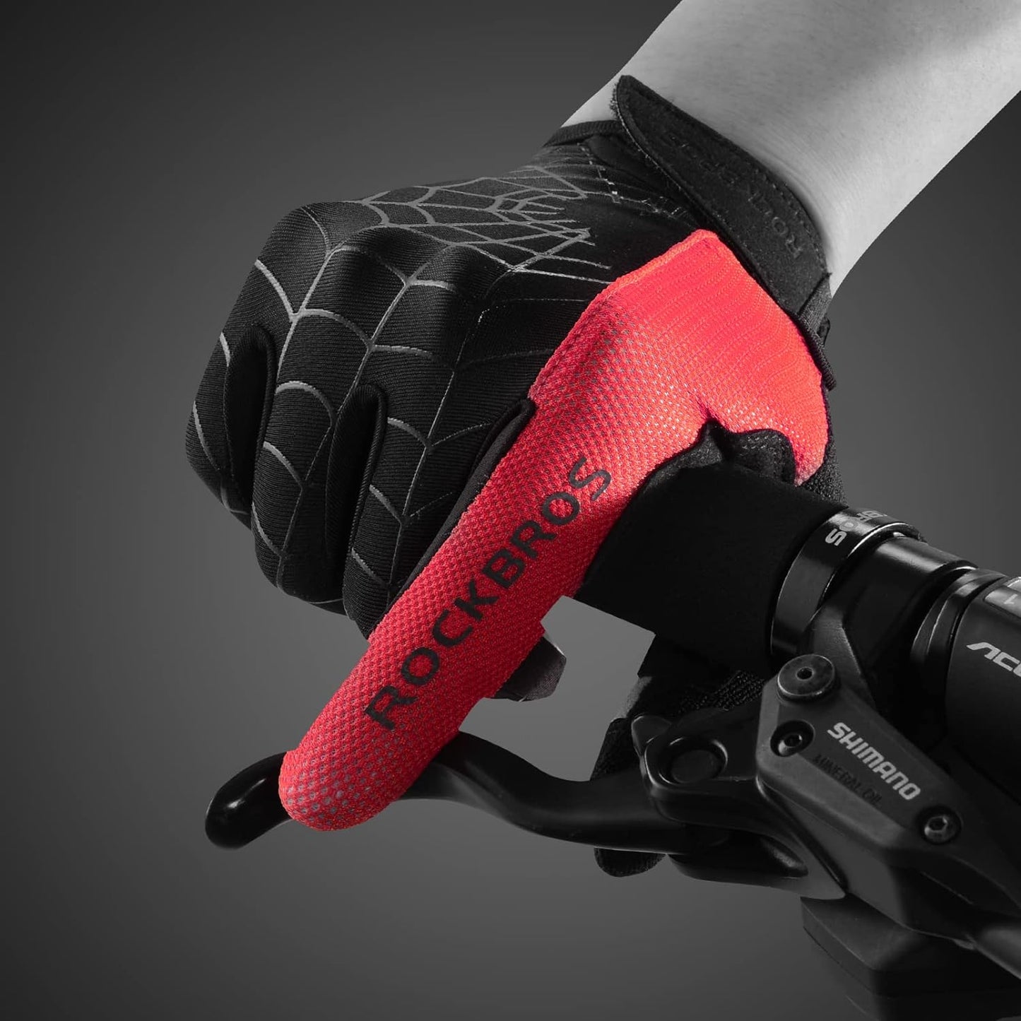 ROCKBROS Windproof Touch Screen Riding MTB Bike Gloves